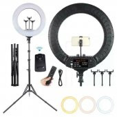 Ring Liğht Led 5500kw 18inch Makyaj Çekimleri Makeup Çekimleri Sac Çekimler Youtuber Kit - 2