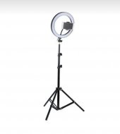 Renksan 10 İnç Led Işık Fotoğraf Çekimi-Selfie Ring Fill Light - 2