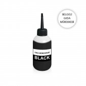 CANON/HP Uyumlu 100 ML. Muadil Siyah Gıda Mürekkep - 1