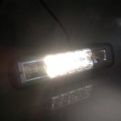 OFF ROAD ÇAKARLI BEYAZ LED LAMBA 15CM ÇOK MODLU - 4