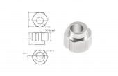 6mm Eksantrik somun(5mm) - 1