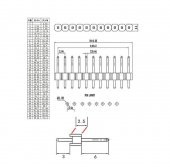 1x4 Erkek Pin Header - 2.54mm thumbnail 3