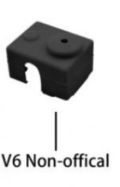 V6 Kare Blok Silikon Çorap(Siyah) thumbnail 1