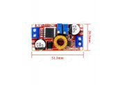 XL4015 Akım Voltaj Ayarlı DC-DC Step Down 5A Lipo Şarj Modülü(Kırmızı PCB) - 2