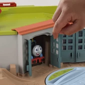 Orjinal Thomas Taşınabilir Sodor Tren Seti Vinç Cranky ve Metal Thomas Treni Thomas&Friends Thomas ve Arkadaşları - 4