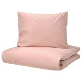 Çift Kişilik Nevresim Seti Yavruağzı Renk MeridyenDukkan 240x220 Cm Pamuklu-Viskon - 1