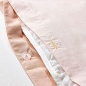 Çift Kişilik Nevresim Seti Yavruağzı Renk MeridyenDukkan 240x220 Cm Pamuklu-Viskon - 3