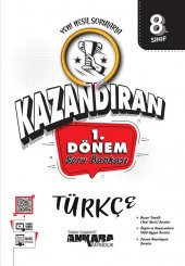 8.Sınıf 1.Dönem Kazandıran Türkçe Soru Bankası Ankara Yayıncılık - 1