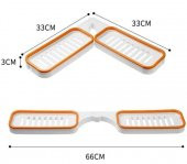 Ergonomik Katlanabilir Banyo Rafı - 2