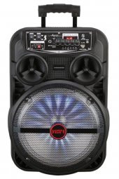 Büyük Boy Toplantı Anfisi 12 Inç Kablosuz Bluetooth Hoparlör Tekerlekli Speaker - 3