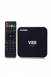 4k Ultra Hd Android Tv Box V88 Ram:1gb Rom:8gb Android 7.1 Rk3229 V88 - 2