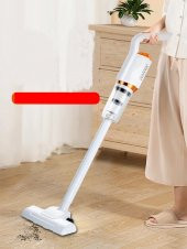 Şarjlı Kablosuz Dikey Süpürge 120w 600ml Ev Araç Otomobil Araba Süpürgesi - 1