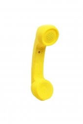 Retro Bluetooth Telefon Ahizesi Radyasyon Geçirmez Kulaklık Mikrofon Ios Android Uyumlu - 2