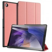 Coofbe Standlı Samsung Galaxy Tab A8 2021 10.5 Kılıf X200-X205 Kalem Yerli Mıknatıslı Kamera Korumalı Tablet Kılıfı - 11
