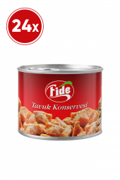 Fide Tavuk Konservesi 24 X 200 G - 1