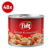 Fide Tavuk Konservesi 48 X 200 G - 1