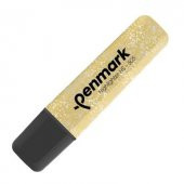 Penmark Fosforlu Kalem Metalik Simli Gold HS-505 13 - 1