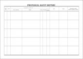 Protokol Hasta Kayıt Defteri 100 Yaprak 23x32 cm (200 Sayfa) - 2