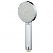 T-May Banyo Lidya Yuvarlak Tepe Duş Başlığı Krom+El Duş Başlığı thumbnail 2