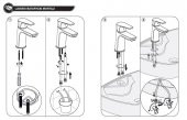 ECA Niobe Lavabo Bataryası 053+2 Adet ECA Filtreli Ara Musluk - 6