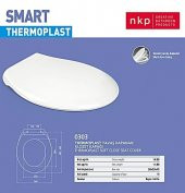 NKP Smart Soft Close Yavaş Kapanan Amortisörlü Klozet Kapağı - 3