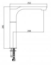 ECA Myra Mutfak Eviye Bataryası 102118063H E.C.A. 20 Yıl Garantili thumbnail 3