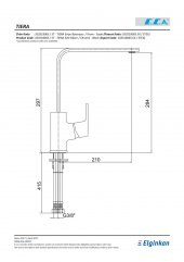 Eca Tiera Mutfak Eviye Batarya Krom Siyah 103518123 E.c.a. - 2