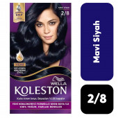 KOLESTON MAVİ SİYAH SAÇ BOYASI 2/8 - 1