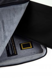 National Geographic Macbook Air - Macbook Pro 17 İnç Uyumlu Laptop Kılıfı Siyah N20905 - 4