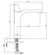 ECA Myra Orta Boy Tip Lavabo Bataryası 102108983H - 1