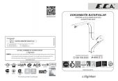 ECA Myra Dokunmatik Lavabo Bataryası 102188031H E.C.A.                      20 Yıl Garantili - 3