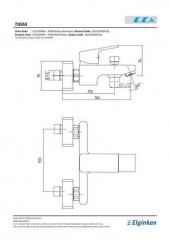 ECA Tiera Banyo Bataryası Beyaz Renkli 104802469 E.C.A. - 2