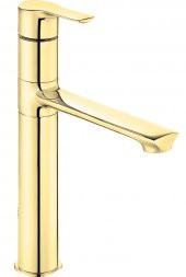 ECA Luna Yüksek Tip Lavabo Bataryası Altın Renkli  102808949 E.C.A. - 1