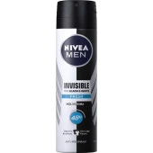 Nivea Sprey Invisible For Black&White Fresh 150ml Erkek - 1