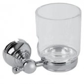 Serel Banyo Luna Diş Fırçalığı Cam / Krom 140110003 E.C.A thumbnail 1