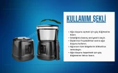 Waterpulse Wp-v700plus-w Water Flosser Profesyonel, Masajlı, 1000ml Diş/protez Bakım Ve Ağız Duşu Siyah - 6