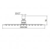 ECA Banyo İnce Duş Başlığı Hijyen Pirinç 300x300  102145013 E.C.A - 2