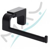 Tema Banyo Premium Kağıtlık Kapaksız Mat Siyah Renkli 71010-2M - 2
