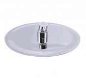 T-MAY Banyo Sardes Oval İnce Tepe Duş Seti Başlığı 25x25 Paslanmaz Metal - 7