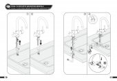 ECA Nita Kuğu Borulu Lavabo Bataryası 102188036 20 Yıl Garantili E.C.A. - 11