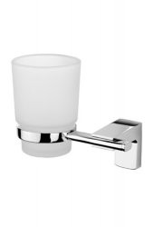 Tema Banyo Premium Diş Fırçalık Cam Duvara Monte Krom 71004 - 1