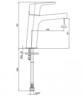 ECA Luna Gold Lavabo Bataryası Altın Renkli 102808940 E.C.A. - 2