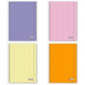 Okul Defteri A4 72 yp. Spiralli (4lü Paket) KARELİ - 1