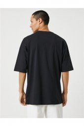 Y23 3sam10059hk Siyah 999 Erkek Jersey Pamuk T-shirt - 4