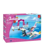 Ausini-Asya Bricks 24418, Fairyland 167 Parça Liman ve Jetski Temalı Lego Seti - 3