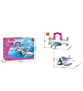 Ausini-Asya Bricks 24418, Fairyland 167 Parça Liman ve Jetski Temalı Lego Seti - 4