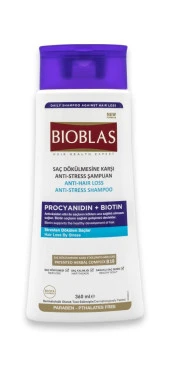 Bioblas Procyanidin + Biotin Anti-Stress Şampuan 360 ml thumbnail 2