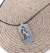 Kolye İkizler Burcu Charm Kadın Erkek Kolye Hediye Takı Aksesuar - 1