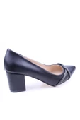 Bilener 450 Kadın Günlük 6 cm Topuklu Cilt Ayakkabı - 7