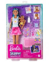 Barbie Bebek Bakıcısı Bebeği ve Aksesuarları HJY34 - 1